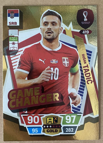 Tadic, Game Changer, Adrenalyn Xl , Qatar 2022