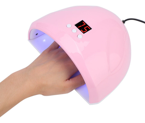 Secador De Esmaltes Led Inteligente De 36 W Em Gel Uv Fashio