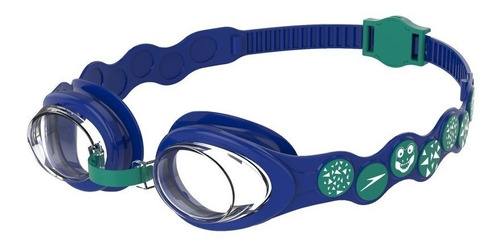 Gafas De Natación Speedo Spot Goggle Infantil Anti Empañante Color Azul