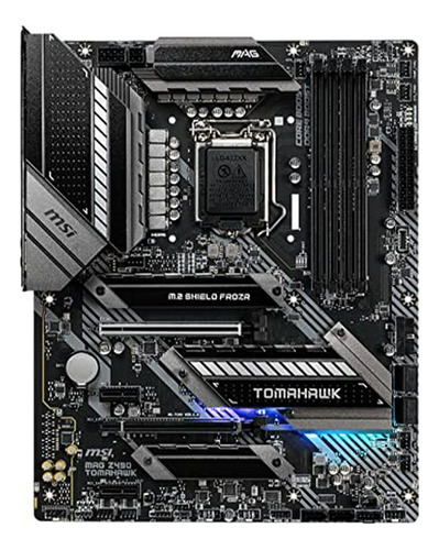 Placa Base Para Juegos Msi Mag Z490 Tomahawk (atx, Intel Cor