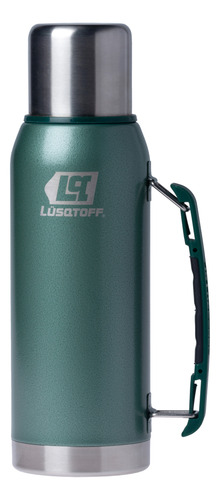 Termo Lusqtoff Acero Inoxidable 1 Litro Verde Frio Calor