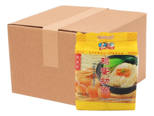 Pasta Fideo Ramen De Huevo Mailaoda Noodles 12 Pack X 660g