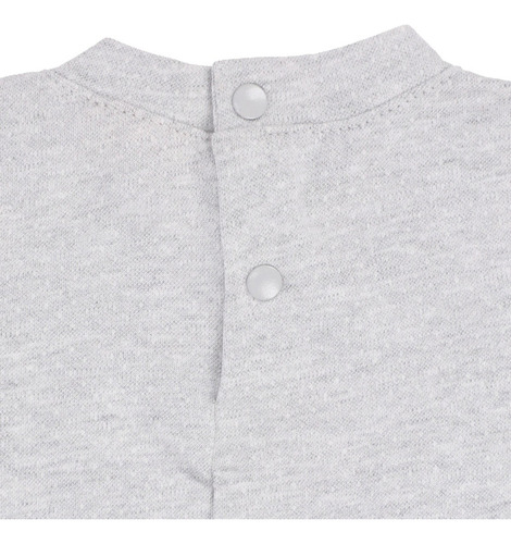 Conjunto Pantalón Y Playera Con Gorro De Bebé Mondo Bambino Gris - Amarillo 12 M