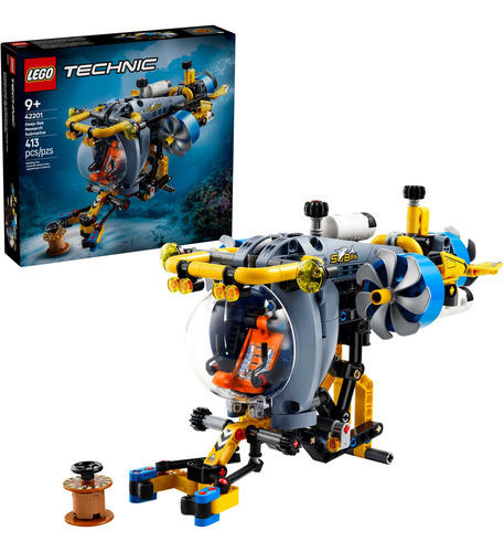 Lego Technic 42201 Submarino De Aguas Profundas