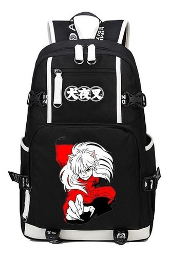 Mochila Escolar De Dibujos Animados De Anime Inuyasha, Bolsa