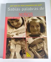 Comprar Libro Sabias Palabras De Niños E Antier Autoayuda Porque
