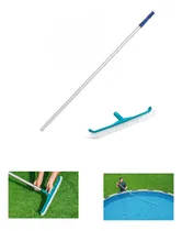 Comprar Cepillo Para Limpieza De Piscina Y Tubo Extensible De 360cm