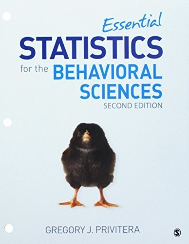 Book : Essential Statistics For The Behavioral Sciences -..