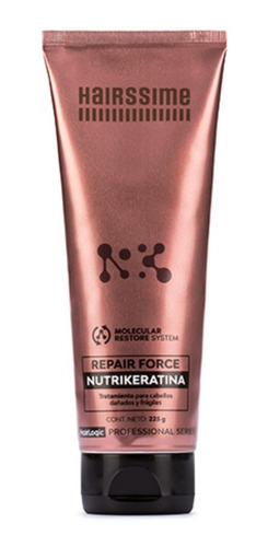 Hairssime Repair Force Nutrikeratina 225g Cabellos Dañados