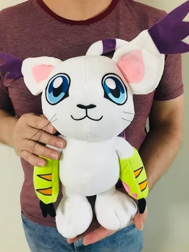 Tailmon Digimon Pel cia 33cm Pronta Entrega Parcelamento sem juros