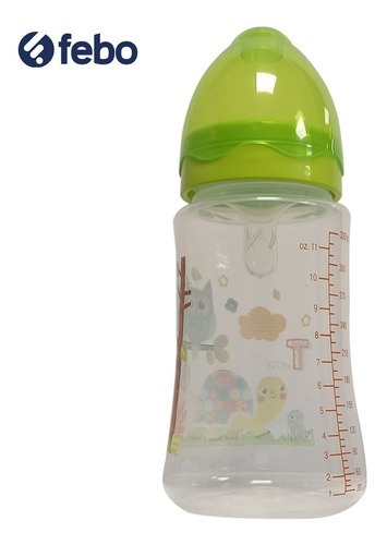 Imagen 3 de 4 de Biberón Mamadera Bebe Niños Gioco 330ml Bpa Free Febo