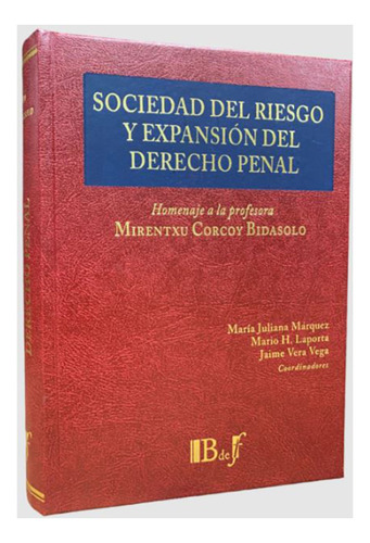Sociedad Del Riesgo Y Expansión Del Derecho Penal - Márquez,