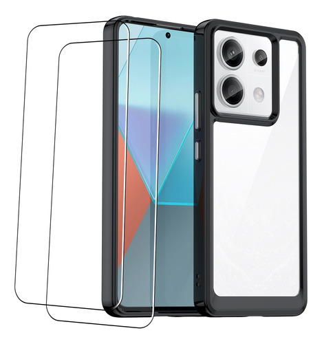 Funda Para Redmi Note 13 Pro 4g / Poco M6 Pro + Mica Cristal