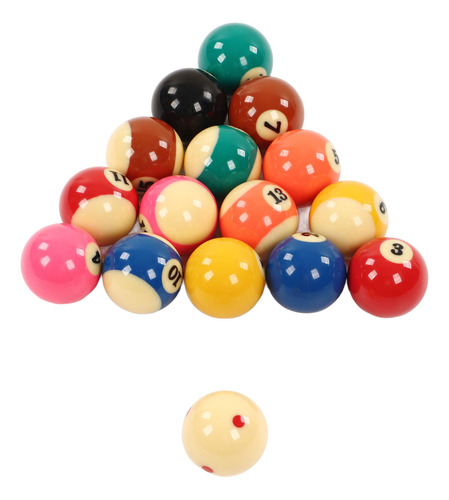 Juego De 16 Bolas De Billar De Resina American Complete De 5