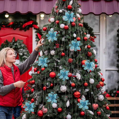 Adornos Para Árbol De Navidad N, 1 Unidad, Simulación Navide