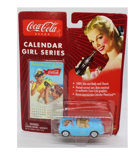 Hotwheels Coca-cola Calendar Girl Series