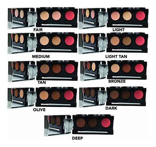 Maquillaje Para Cubrir Tatuajes, Corrector De Hematomas, Res