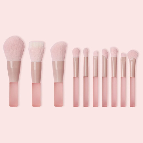 Set De Brochas De Maquillaje De 7/10 Piezas, Herramientas De