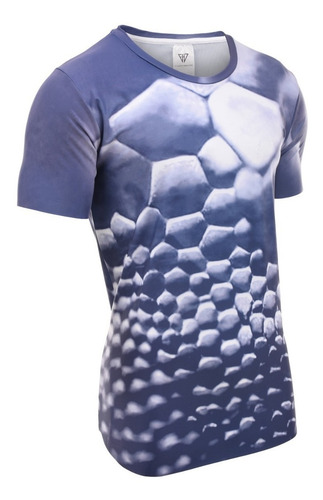 Imagen 3 de 4 de Remera Hombre Farenheite Snake Dry Fit