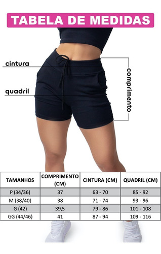 Imagem 5 de 9 de Conjunto Feminino Short E Cropped Ribana Canelada