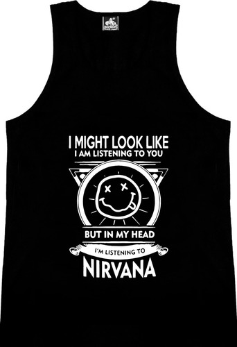 Esqueleto Nirvana Rock Camisilla Tv Urbanoz