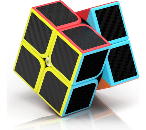 Cubo Rubik Moyu Meilong 2x2 Fibra De Carbono Profesional