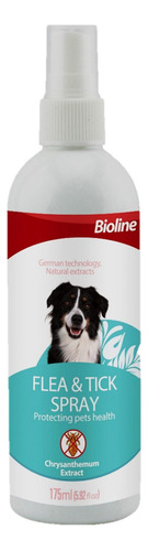 Bioline Spray Antipulgas Y Garrapatas Para Perros 175 Ml