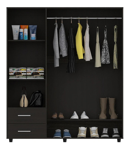 Closet Armable Dassel Chocolate Recamara Excelsior