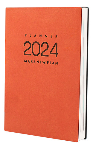 Agenda 2024, Una Página Por Día, Calendario Anual De 365 Día