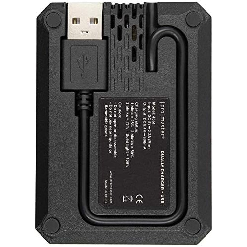 Cargador Dually Usb Canon Lpe6(n), (modelo 4560)