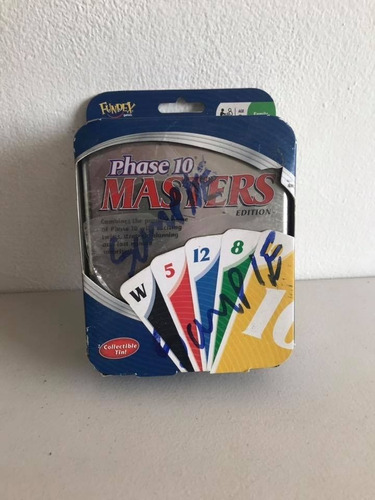 Juego De Mesa Phase 10 Masters Edition (Usado)