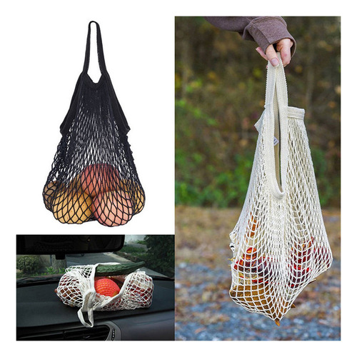 Z 2 Peças Mesh Net Turtle 093z Bag String Shopping Saco Reut