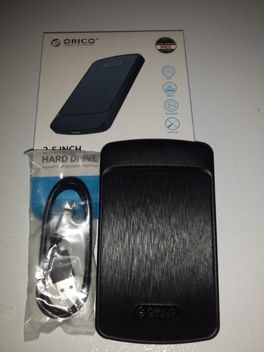 Imagen 2 de 2 de Case Para Disco Duro Negro