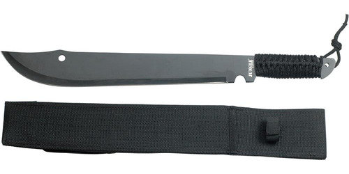 Jungle Master Jm-021 Machete Con Hoja Completa, Color Negro,