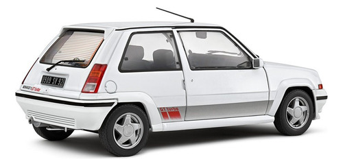 Miniatura Renault 5 Gt Turbo Mk2 1989 1:18 Solido Branco