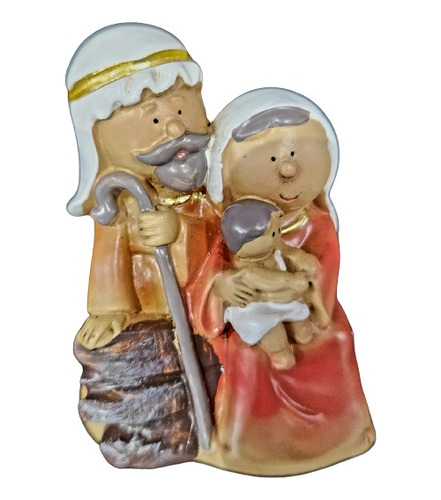 Imagem Presépio Natal Sagrada Família Infantil 6cm 825a