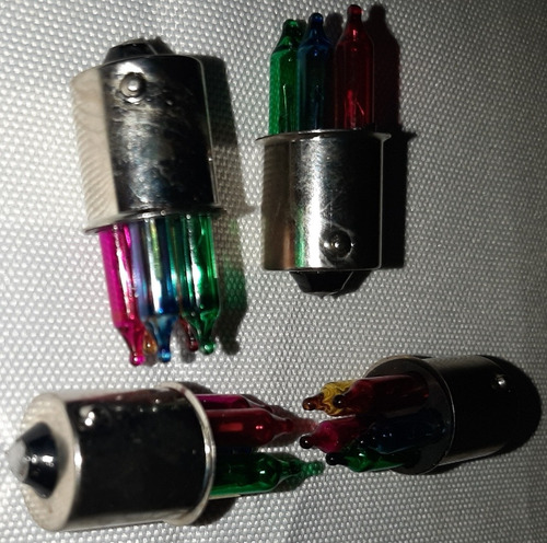Imagen 5 de 6 de Bombillos De Cruce De Colores Para Moto