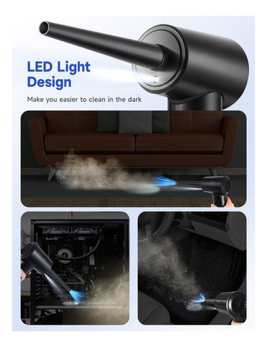 Soplador De Aire Eléctrico 51000 Rpm Comprim Air Duster 2024