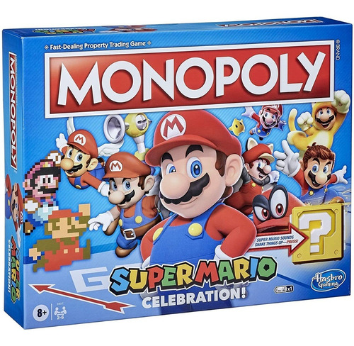 Imagen 2 de 3 de Juego De Mesa Monopoly Super Mario Celebración, Familiar