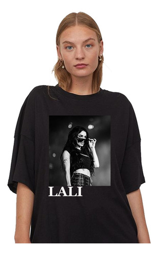 Remera Unisex Lali Espósito Byn Nvaacedl Algodón Personaliza