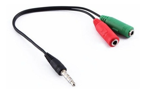 Imagen 1 de 1 de Cable Adaptador Mini Plug Hembra A 2 Mini Plug Macho Ade
