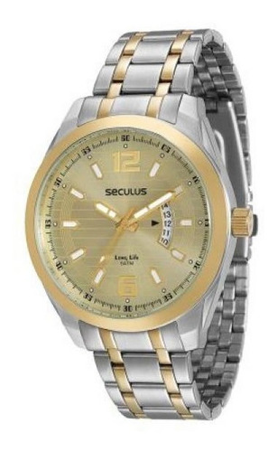 Relógio Masc. Seculus Long Life 20340gpsvba1 Leia O Anúncio