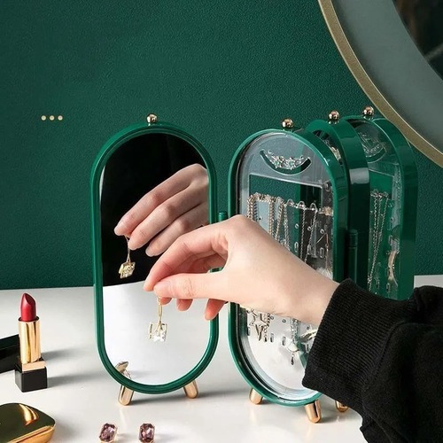Imagen 6 de 9 de Organizador De Joyas Joyero Aros Anillos Decoracion Portatil