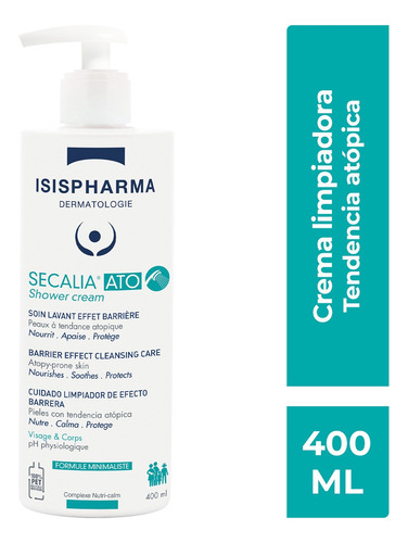 Isispharma Secalia Ato Shower Cream 400ml Crema De Baño