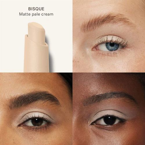 Ilia Eye Stylus Shadow Stick - Long-lasting Cream Eyeshadow Bisque - Matte Pale Cream