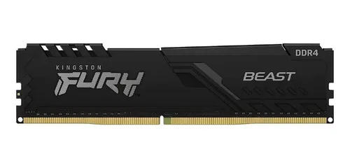 Memória Gamer Fury Beast 16gb Ddr4 Cl16 Kingston