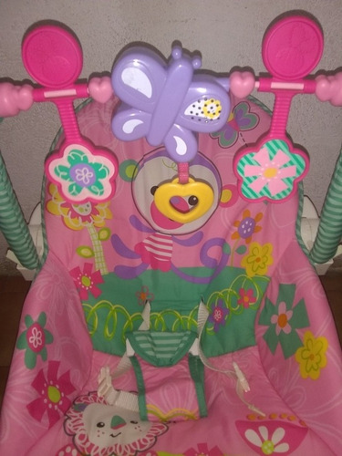 Imagen 7 de 10 de Silla Mecedora Fisher Price Crece Conmigo De Niña.
