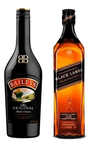 Combo 1 Johnnie Walker Black + 1 Baileys Classic.