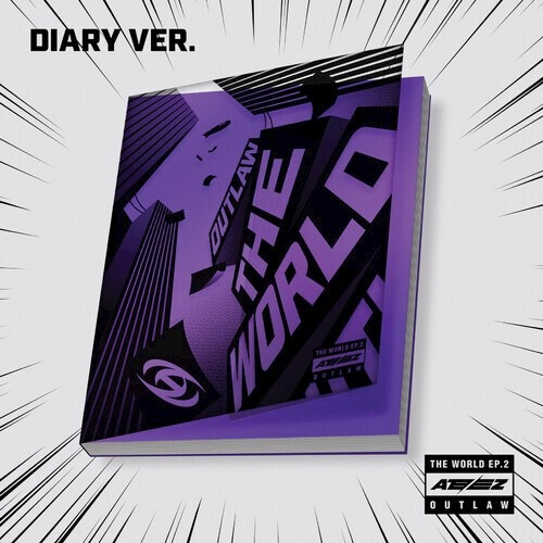 The World Ep 2 Outlaw Diary Ver - Ateez (cd) - Importado