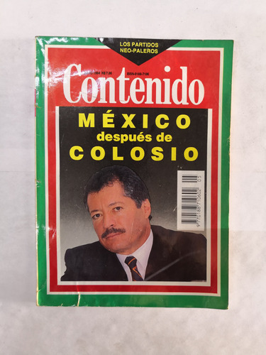 Revista Contenido Mayo 1994,#371 Después De Colosio